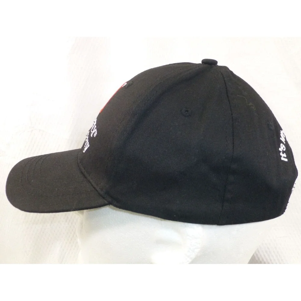 Agri Wear Black 60th Anniversary Cotton Baseball Cap Adjustable Hat